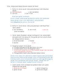 Maybe you would like to learn more about one of these? Doc Soal Penjaskes Bab Senam Irama Ritmik Della Adel Academia Edu