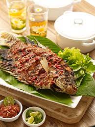 Ikan Gurame Bakar Cobek Fotografi Makanan Resep Ikan Ide Makanan
