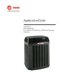 The system continues to run efficiently and i have made great. Trane Clearance Specs Heat Pump Capacitor