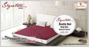 Waterproof King Size Mattress Protector From Signature Home Made Of 100 Microfiber On Top 100 Polyester As King Size Mattress Mattress Protector Mattress