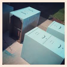 Take it outside when it is warmer, or prepare a little paint booth in the basement somewhere with the thin painters plastic and spray away. Creative Spray Paint Projects Filing Cabinet Craft Room Office File Cabinet Makeover