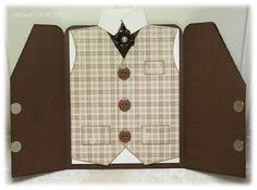 This is also a wonderful craft for the kids to make a gift for dad by themselves. 31 Suit Card Ideas Cards Handmade Masculine Cards Fathers Day Cards