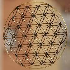 flower of life copper brass and tin wall hanging sacred geometry empowering inspiring harmonising protecting eergizing walls best plants for vertical planters