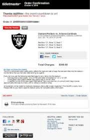 Order Confirmation Email From Ticketmaster Confirmation Page Email Design Order Confirmation Email