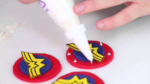 Maybe you would like to learn more about one of these? How To Make Wonder Woman Cupcake Toppers Myrecipes Youtube