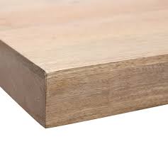 The shelf is protected from scratches and warping by the laminate finish. Brighton Floating Wood Shelves Pottery Barn