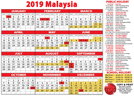 Know all public holidays in malaysia 2019 for managing staffing and business. 2019 Calendar Malaysia Kalendar 2019 Malaysia