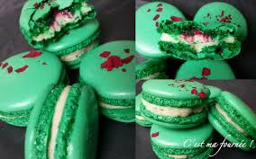 Macarons Milena De Pierre Herme Menthe Fraiche Framboises Macaron Fraise Macaron Menthe Fraiche