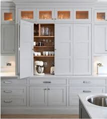 Full Cabinets For Countertop Storage With Small Lighted Uppers With Glass For Storage And Display Simple Sh Kitchen Inspirations Home Kitchens Kitchen Design
