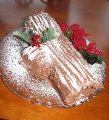 French Genoise Buche De Noel This Classic Buche De Noel Recipe Features Vanilla And Orange Genoise Cake G Buche De Noel Recipe Genoise Cake French Chocolate