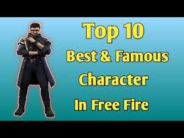 Gold coins are earned by simply playing free fire. Top 10 Best And Famous Character In Free Fire 2020 Best Character In Free Fire Youtube