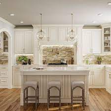 Get free shipping on qualified white kitchen cabinets or buy online pick up in store today in the kitchen department. Antique White Cabinets Antique White Kitchen Cabinets Cabinetselect Com Home Depot Kitchen Antique White Kitchen Latest Kitchen Designs