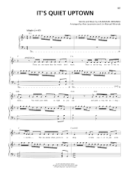 We push away what we can never understand. Lin Manuel Miranda It S Quiet Uptown From Hamilton Sheet Music Pdf Notes Chords Musical Show Score Guitar Chords Lyrics Download Printable Sku 185642