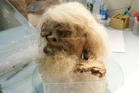 In the winter of 1993, miners at the Chehrabad Salt Mine in Iran made a  remarkable discovery while bulldozing salt. They uncovered a body with long  hair, a beard, and several artifacts.