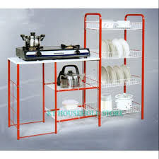 Kompor dan meja dapur adalah benda yang paling kotor. Ready Stock Rak Meja Dapur Rak Dapur Gas Rak Pinggan Shopee Malaysia