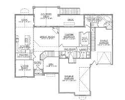 In addition, a dry basement helps preserve the structural integrity of your home as water which gathers in the basement may seep into the walls and also weaken the bases. Floor Plans Collova Companies Rambler Basement House Plans 11673