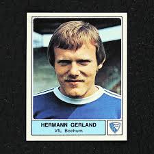 Hermann gerland war in der saison 1987/1988 trainer von vfl bochum hermann gerland wurde am 04.06.1954 geboren. Hermann Gerland Panini Sticker No 41 Fussball 79 Sticker Worldwide