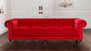 Home decorating ideas, interior design inspiration and the best in furnishings and homewares, updated daily from red online. Chesterfield Sofa Belchamp Distinctive Chesterfields Fabric 3 Seater Red