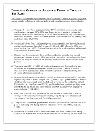 (despite the fact that the agreement is titled the indian residential schools settlement agreement, the lives of first nations, métis, and. The Facts Of Deliberate Genocide Of Aboriginal People In Canada Tuberculosis Public Sphere