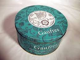 Sold Ueno Gugetsudo Osumi Shoten Gaufres Tin Made In Japan Tin Tin Can How To Make