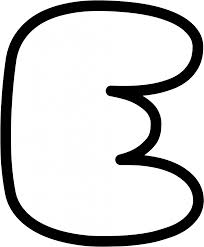 This is your opportunity to reach the people who can help you meet your goals, so don't. Bubble Letter E Uppercase Clipart Full Size Clipart 5776834 Pinclipart