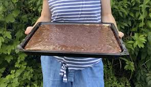 Backblech kuchenblech auflauf tief schwarz rechteckig unbenutzt. Ein Schneller Marmorkuchen Vom Blech Zuckersusse Apfel Kreativer Familienblog Und Reiseblog