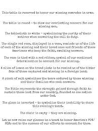 Missing Man Table Pink Fortitude Llc Missing Man Table Fallen Soldier Table Veterans Day Activities