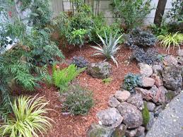 Moss Rock Walls Add Level Areas To Slopes Garden Landscape Design Landscape Design Garden Landscaping
