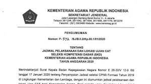 Sipil (cpns) kementerian agama republik indonesia tahun anggaran 2021tahap ii silahkan klik tautan. Jadwal Dan Lokasi Skd Cpns Kemenag Perhatikan Aturan Wajib Kenakan Pita Hijau Di Lengan Kanan Tribunnews Com Mobile