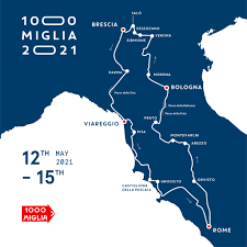 Registrations will close on 18 january 2021 and by 9 march. 1000 Miglia Official On Twitter Here Is The Route Of The 2021 Edition Revealed This Time The Red Arrow Will Drive Through All The Three Mountain Passes The Cisa Futa And Raticosa