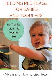 Feeding Red Flags For Babies And Toddlers Your Kid S Table