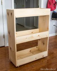 This guide will give you laundry storage ideas and help you make the best use of whatever size space you have. Diy Slim Rolling Laundry Cart Free Plans Infarrantly Creative Laundry Room Diy Room Storage Diy Laundry Room Storage Shelves