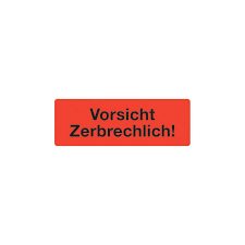 Vorsicht zerbrechlich logo zum ausdrucken versand spedition. Warnetiketten Vorsicht Zerbrechlich
