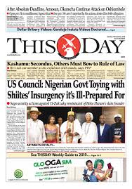 ~tags are added as content is added.~ language. Sunday 4th November 2018 By Thisday Newspapers Ltd Issuu