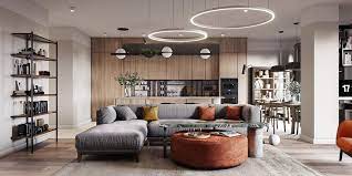 2 Apartments Under 120 Square Meters 1300 Square Feet With Floor Plans Living Room Furniture Layout Livingroom Layout Open Plan Living Room