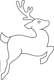 Pour chaque ligne de bonnets de noël, retrouves sa copie conforme. Coloriage Du Renne Qui Saute Dessin Renne Renne De Noel Coloriage Noel
