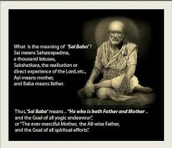 Pin By Srilekha Rao On Sai Baba In 2020 Sai Baba Quotes Sai Baba Miracles Sai Baba