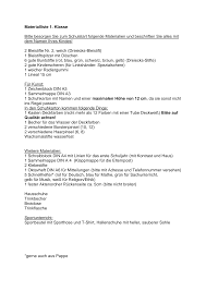 Linien erste klasse mit haus. Http Gs Im Eschbachtal Bad Homburg Schule Hessen De Schulgemeinde Eltern Einschulung Materialliste Fuer Das 1 Schuljahr Pdf