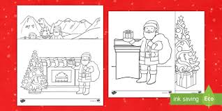 Then use your usual printing software to print the coloring sheet. Santa Claus Christmas Coloring Sheets Teacher Made