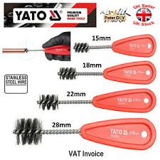 Copper pipes are commonly used in home plumbing systems. Wire Brush Copper Pipe Cleaner Internal Plumbing Stainlesssteel 15 18 22 28mm Ebay