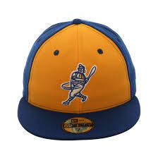 Exclusive New Era 59fifty Milwaukee Brewers Barrel Man Rail Hat Gold Royal New Era 59fifty Hats New Era