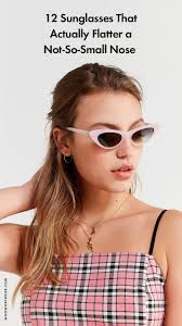 These 12 Sunglasses Actually Flatter My Not So Small Nose Sunglasses Big Nose Nose Sunglasses Sunglasses