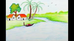 How To Draw A Village Scenery Step By Step Very Easy Scenery Drawing T Village Drawing Drawing Tutorial Easy Scenery Drawing 480 x 360 jpeg 36 kb. pinterest