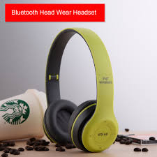 Wholesale Foldable P47 Bluetooth Headphones Wireless Stereo Headset With Microphone Fm Radio Tf Card Earphone Headset Wireless Stereo Headset Stereo Headsetearphone Headset Aliexpress