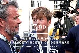 margrethe, get your feet off of the table! — Prince Vincent of Denmark