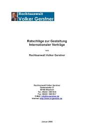 Die bloße zahlungserinnerung führt also nicht zur unterbrechung und. Ratschlage Zur Gestaltung Internationaler Vertrage Ihk Pfalz