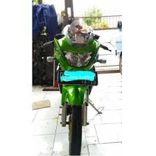 Daftar harga kawasaki ninja rr bekas/second & baru di indonesia februari 2021. Kawasakai Ninja R Tahun 2015 Warna Hijau Asli Plat D Mesin Dan Bodi Mulus Ori Sudah Modif Dikit Di Bandung Tribunjualbeli Com