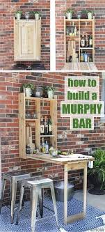How To Build A Murphy Bar Balkon Bar Bar Bauen Leben Unter Freiem Himmel