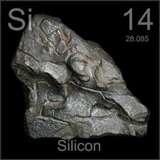 Silicio Si Semi Metal Periodic Table Periodic Table Poster Pure Products