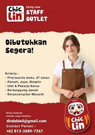 Apa itu staff outlet / kriteria, tugas dan tanggung jawab staff gudang raw. Lowongan Kerja Staff Outlet Chiclin Rembang Tanpa Syarat Pendidikan Lowongan Rembang